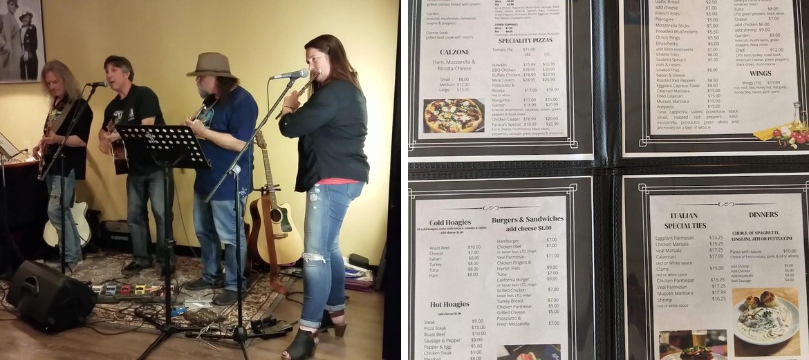 Faraco's Pizzeria & Restaurant Menu